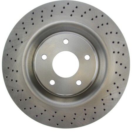 Centric Parts Standard Drilled Brake Rotor, 228.62102 228.62102